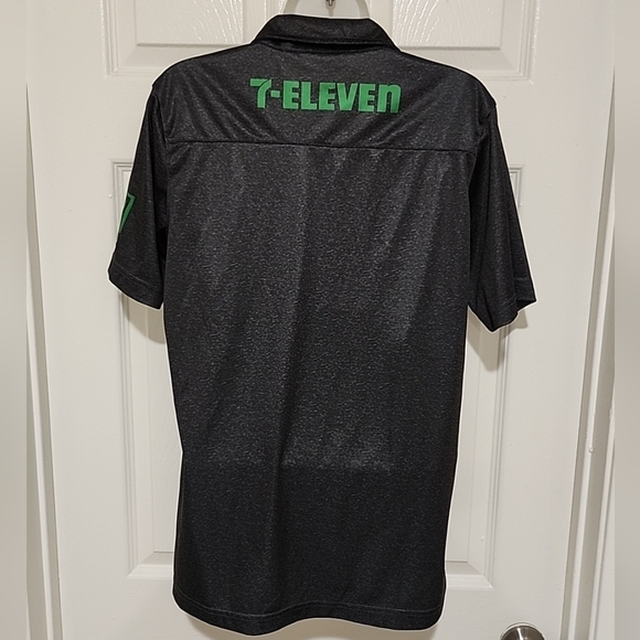 7-Eleven Polo No Button Women's Work Uniform Shirt Size Medium - Picture 6 of 9